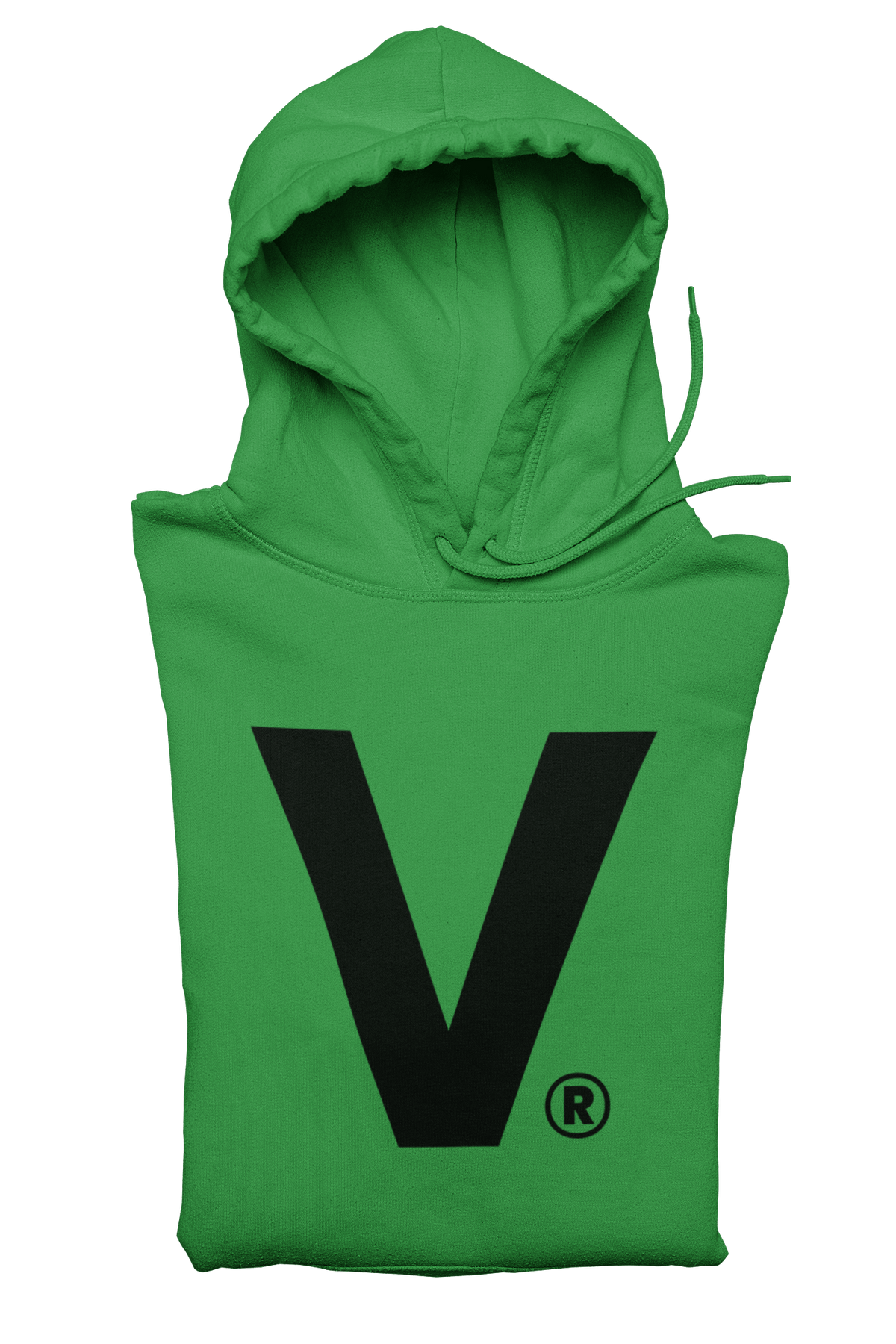 Varcity ® Iconic V Logo Pullover Hoodie Kelly Green