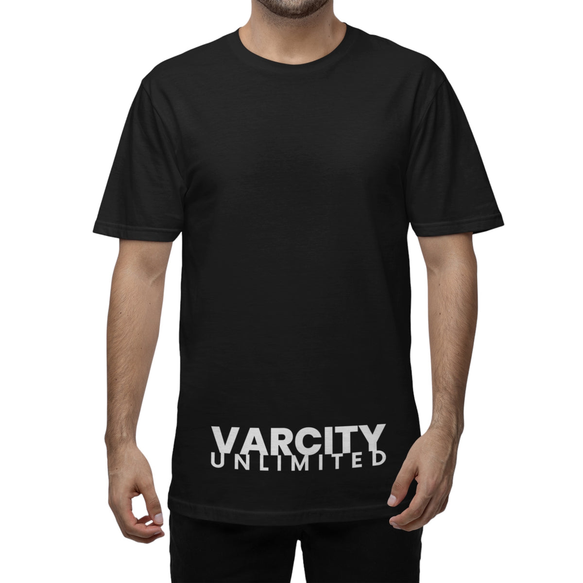 Varcity Unlimited Premium Statement T Shirt Black
