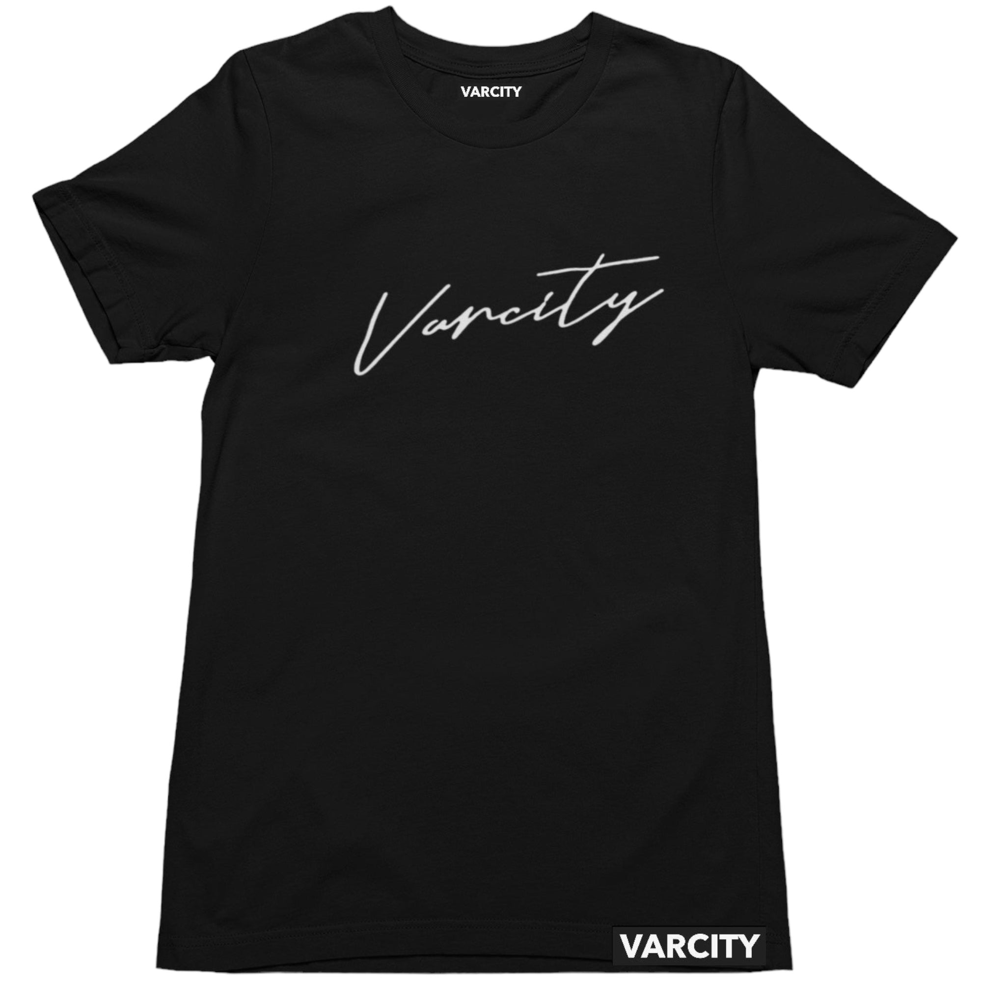 Varcity ® Signature Logo Tee Black