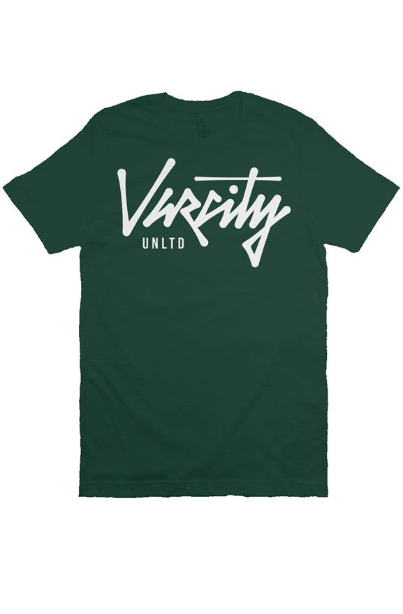 Varcity Unltd ® Script Logo Tee