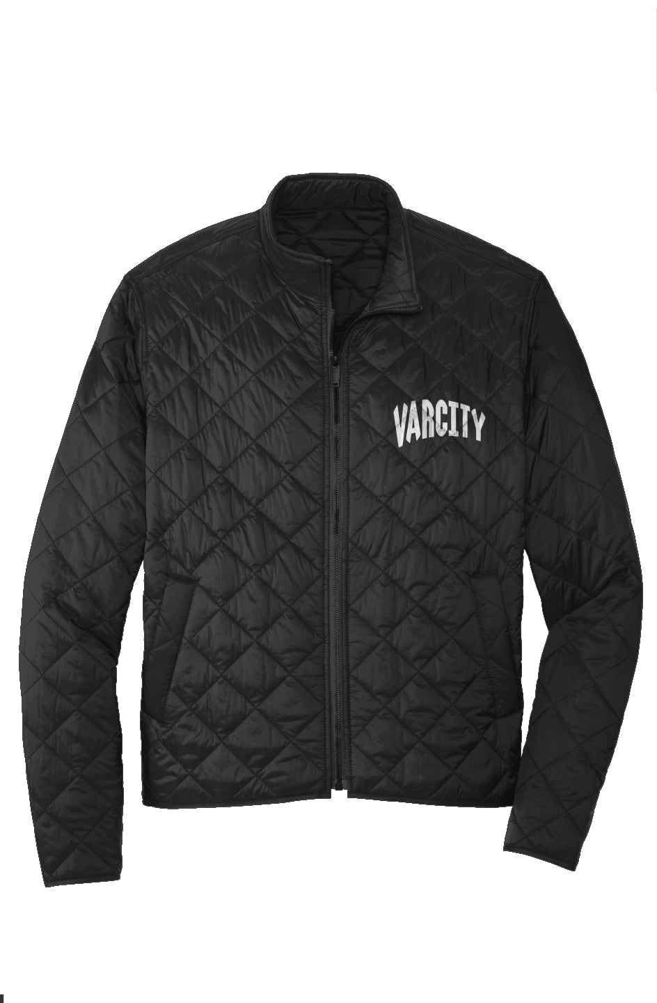 Varcity Quilted Full-Zip Jacket