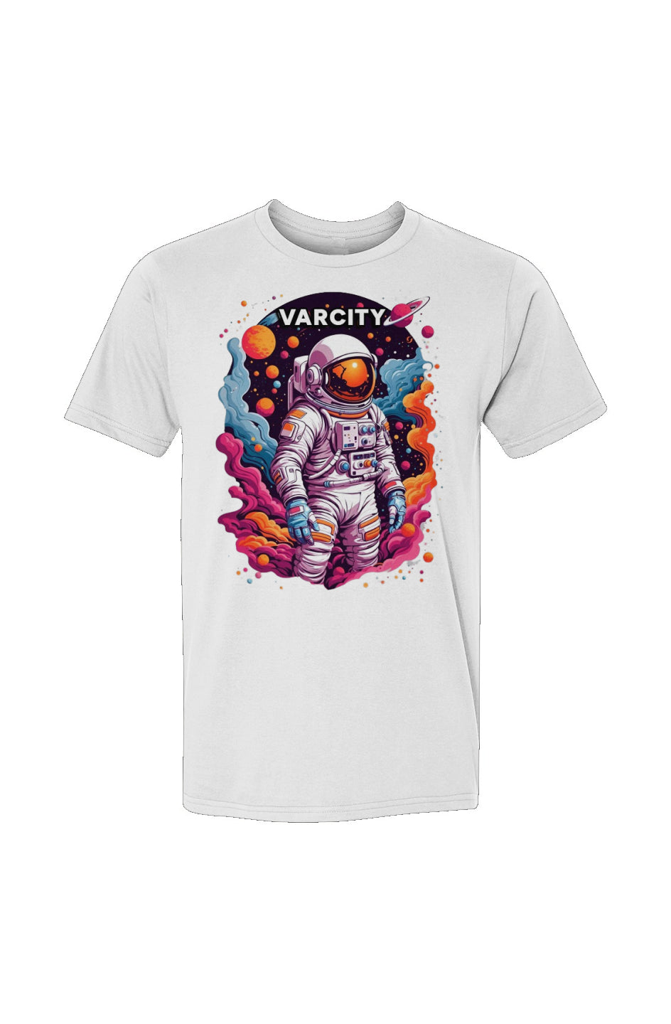Varcity Wrld ® Astronaut Tee White