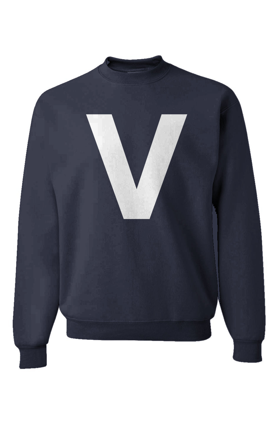 Logo Crewneck Sweatshirt Navy