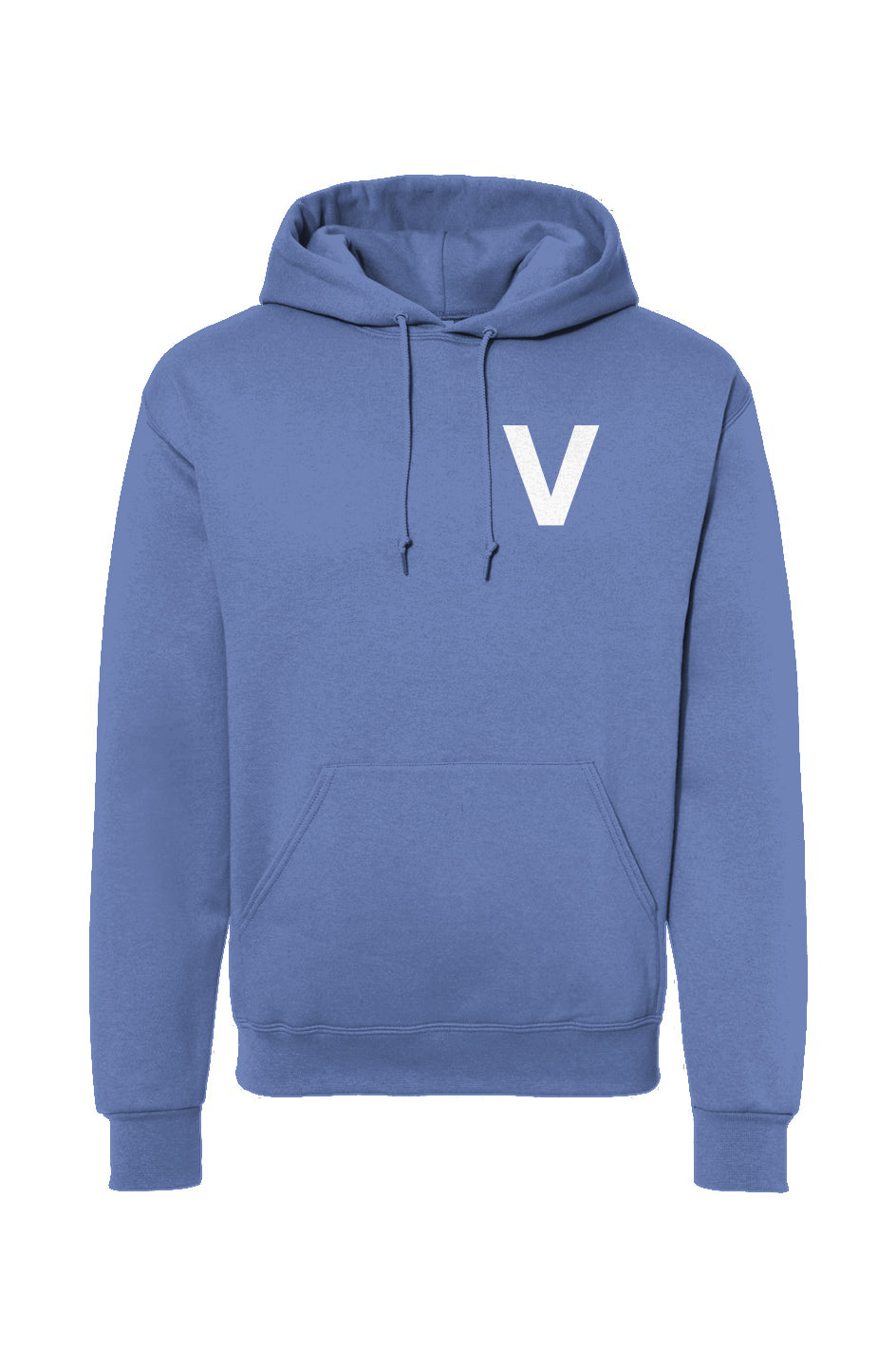 Varcity ® Fundamentals Embroidered V Logo Hoodie Periwinkle