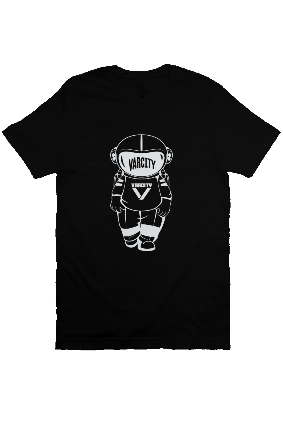 Varcity Wrld ® Spaceboy T Shirt Black