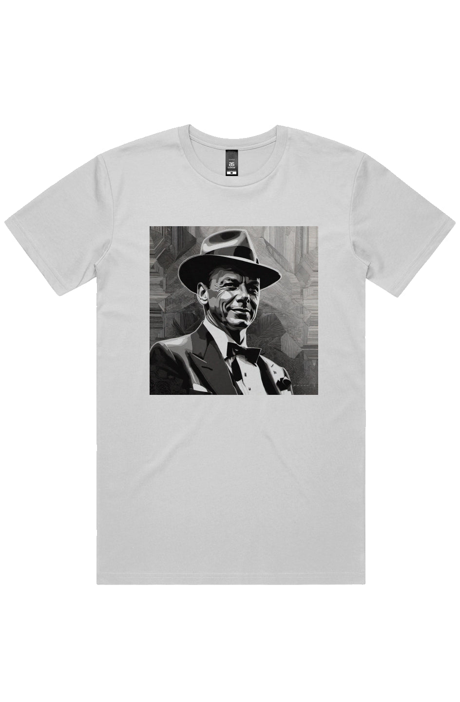 Varcity Eligible Gents Sinatra Homage T Shirt White
