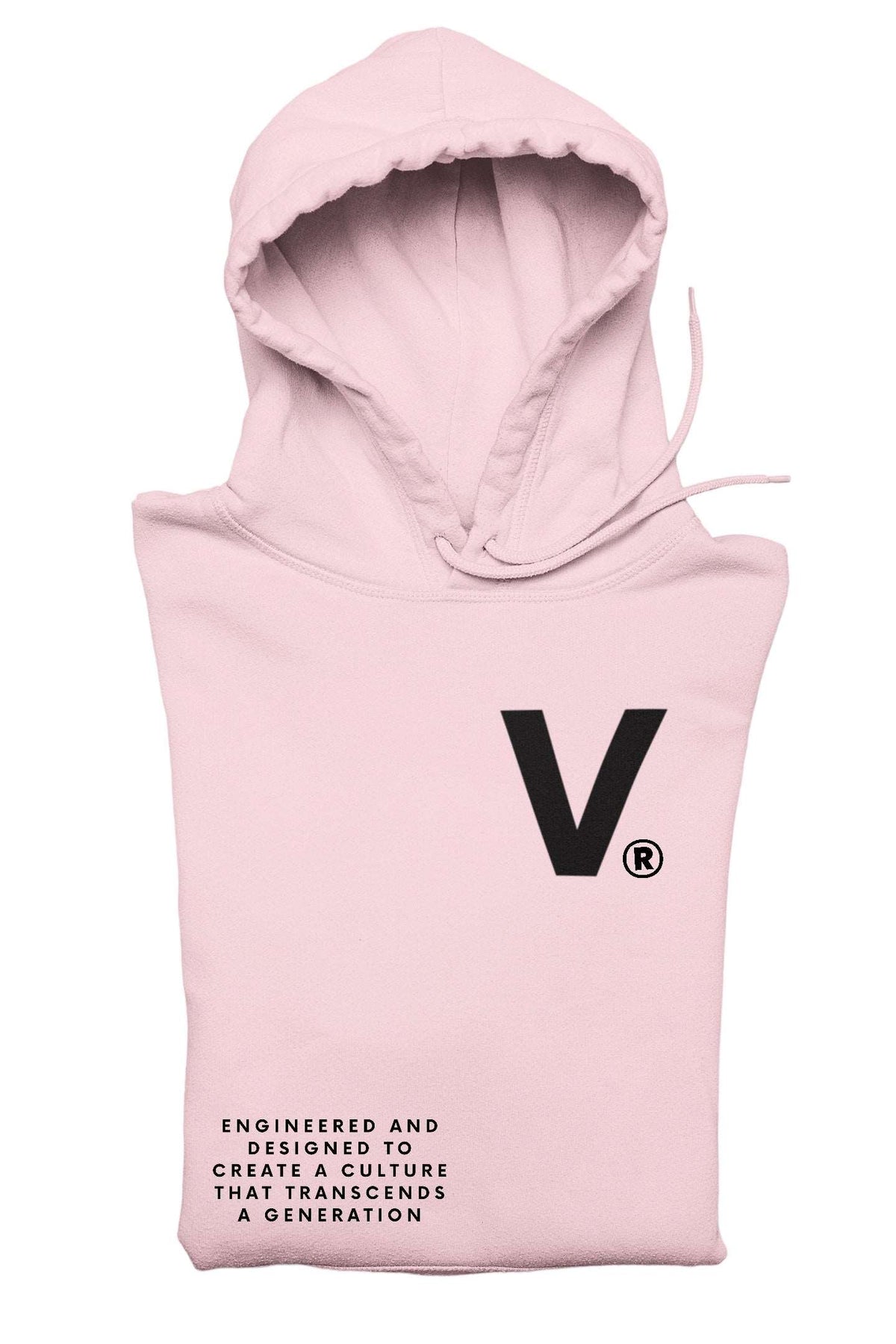 Logo Vision Statement Hoodie Classic Pink
