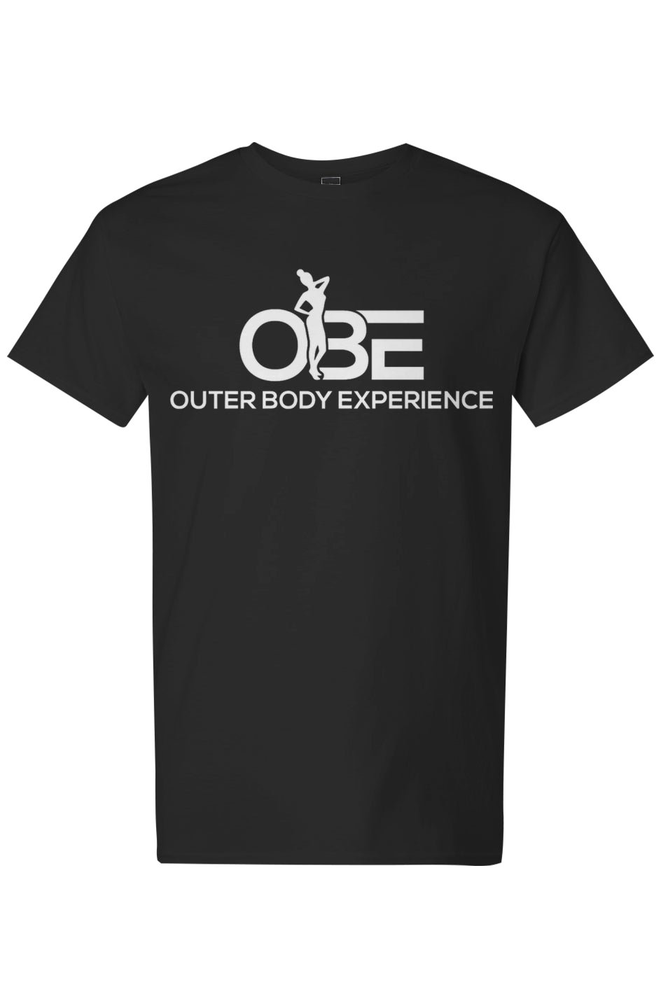 OBE Classic Logo Light Cotton T-Shirt Black