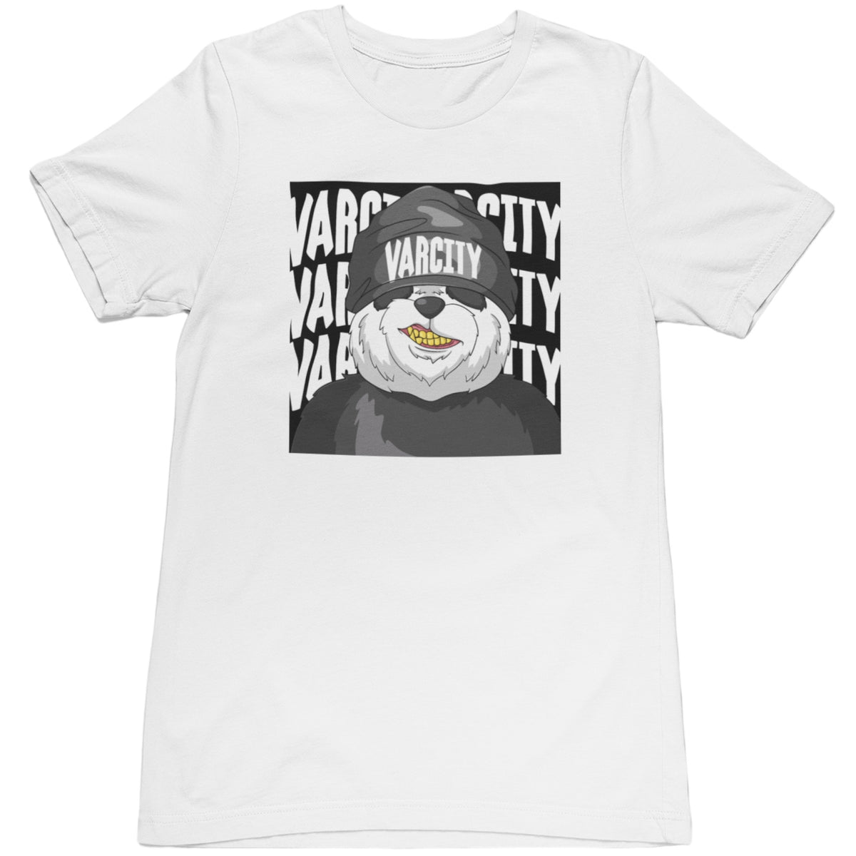 Varcity ® Panda Beanie Graphic Tee