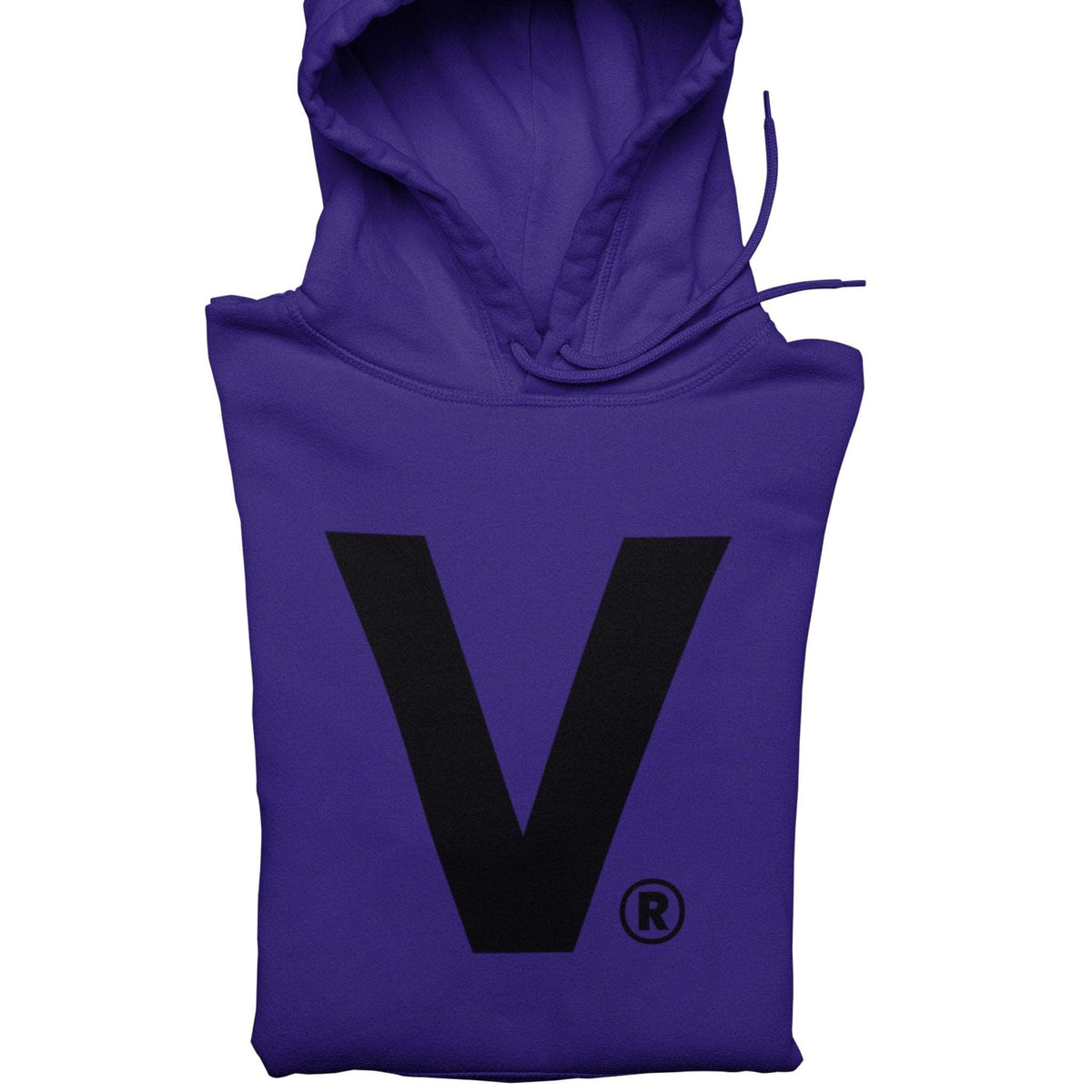 Varcity ® Iconic V Logo Hoodie Deep Purple