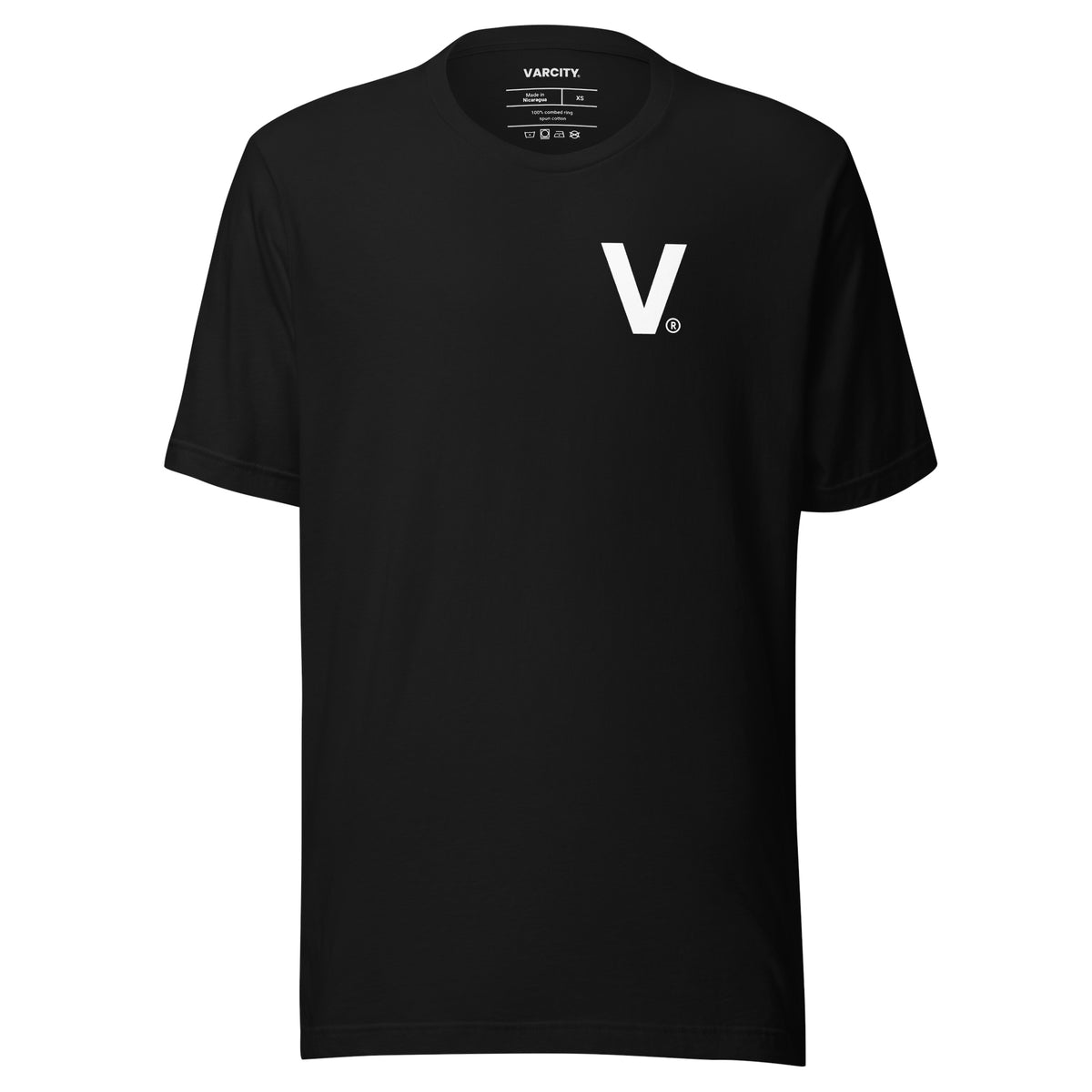 Varcity ® Fundamentals Iconic V  LT Logo T Shirt Black