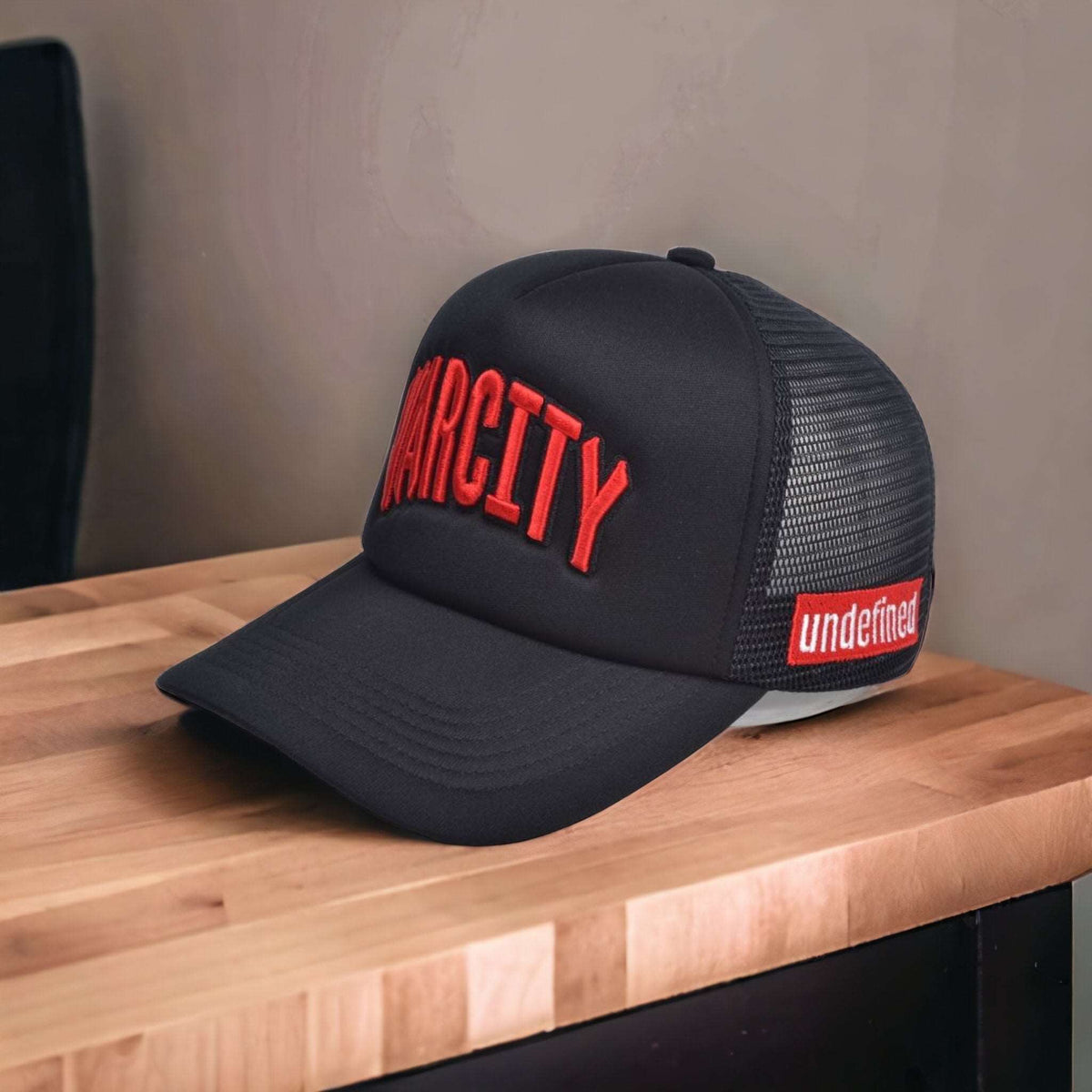 Signature Varcity ® Trucker Cap Black