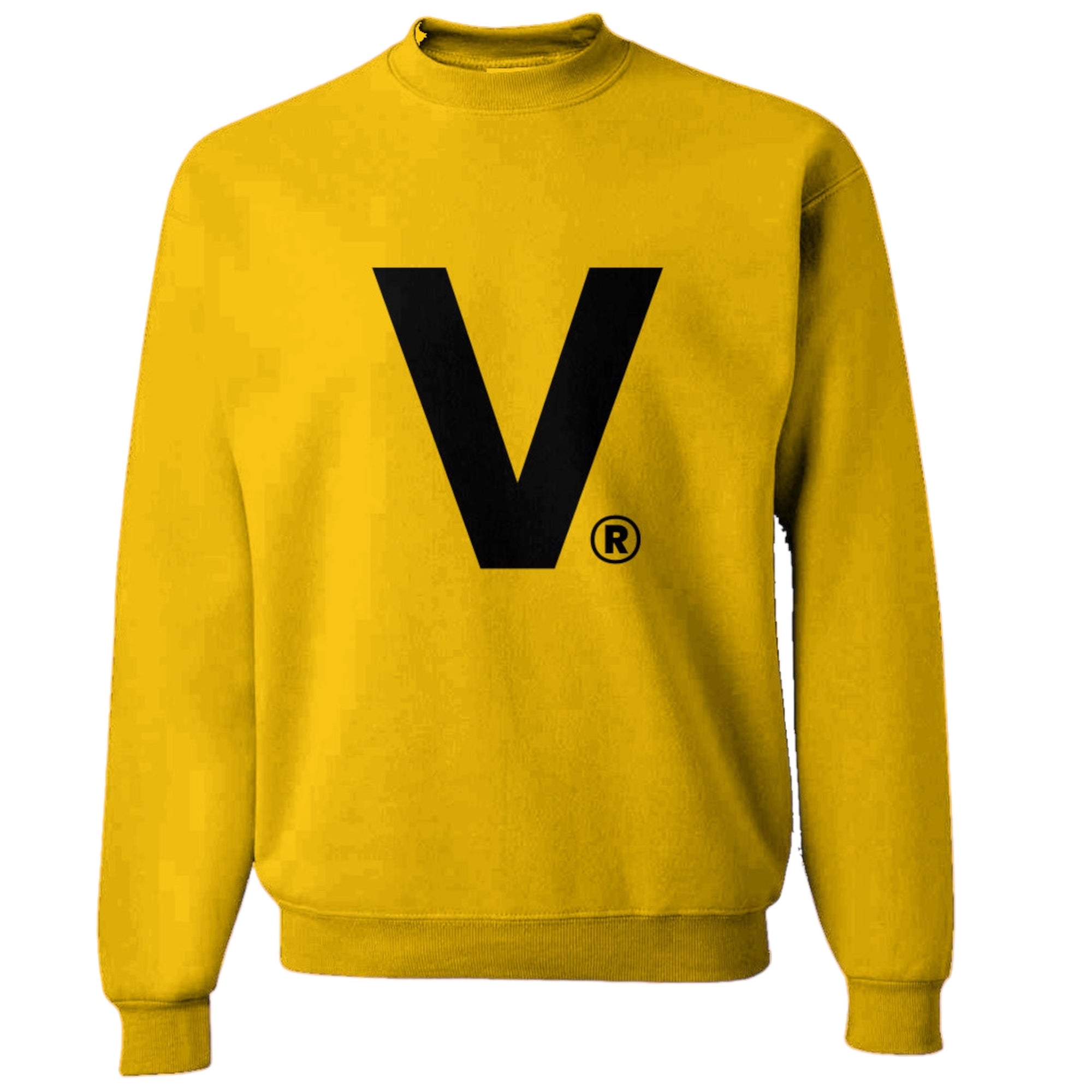 Varcity® Iconic V Logo Crewneck Sweatshirt Gold/Black