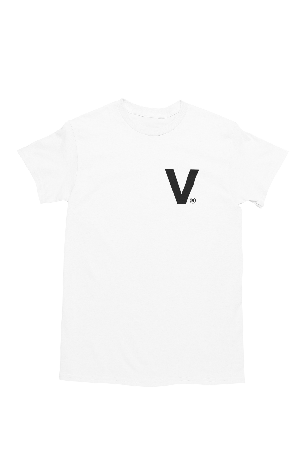 Varcity ® Fundamentals Iconic V  LT Logo T Shirt White