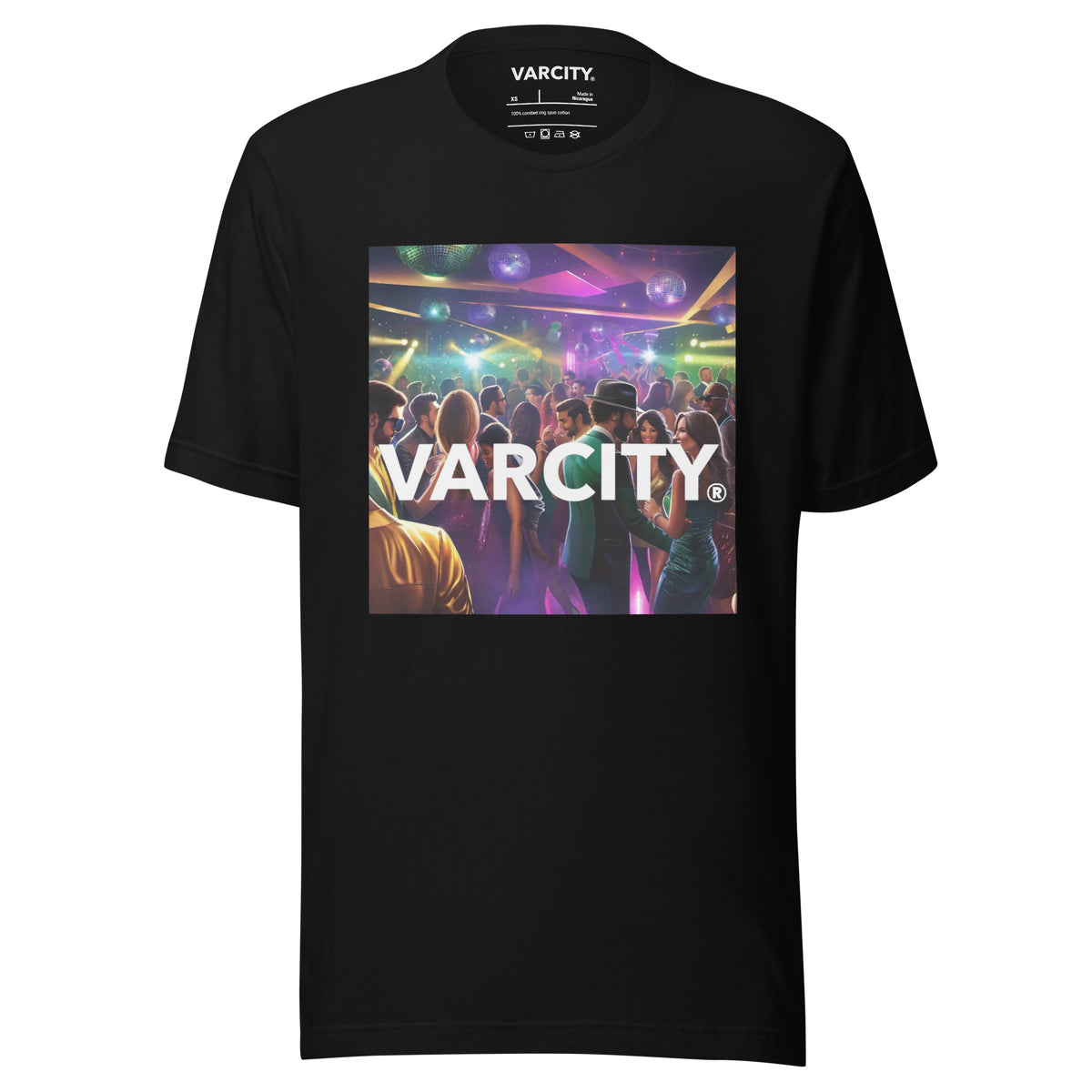 Varcity Disco Vibes Expressions T-Shirt