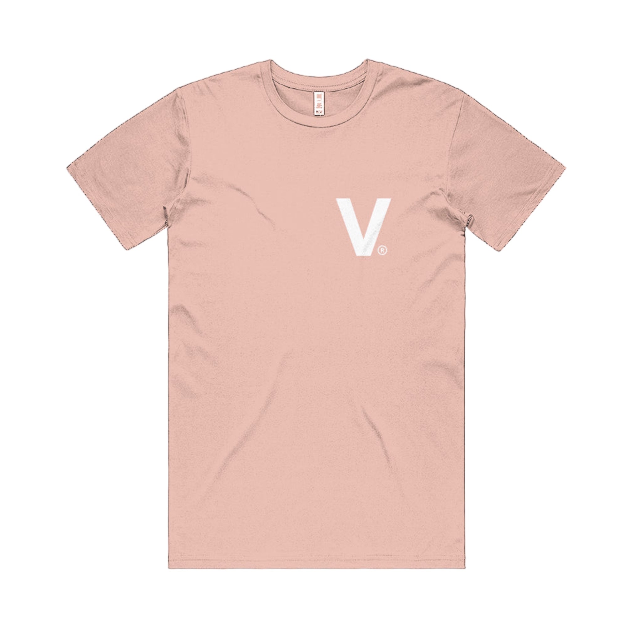 Varcity ® Fundamentals Iconic V  LT Logo T Shirt Pink