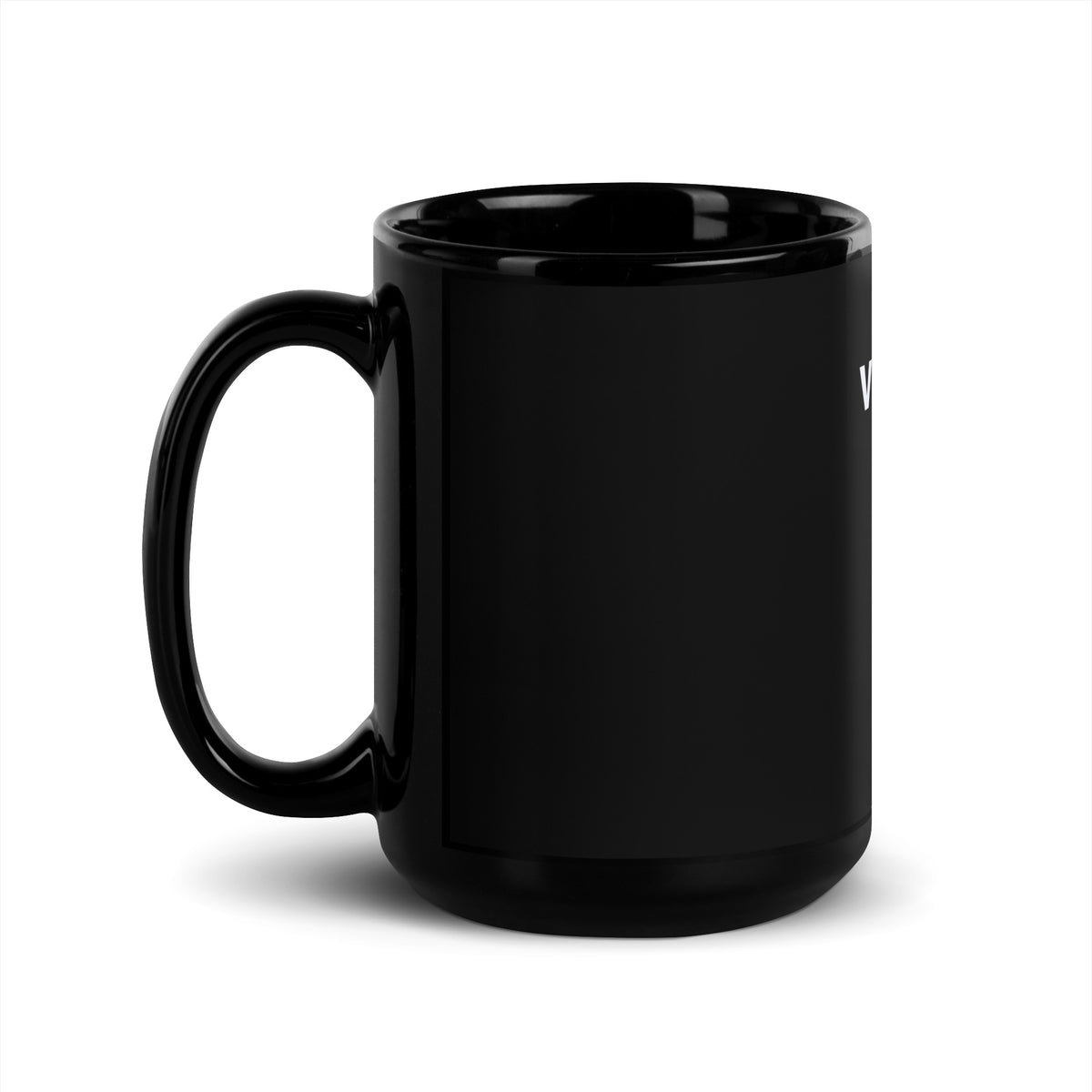 Varcity Unlimited Panda Black Glossy Mug