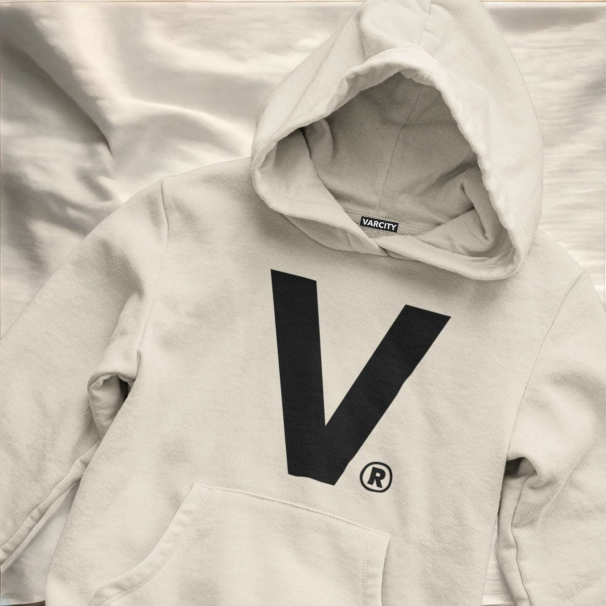 Capital Logo Hoodie Sandstone