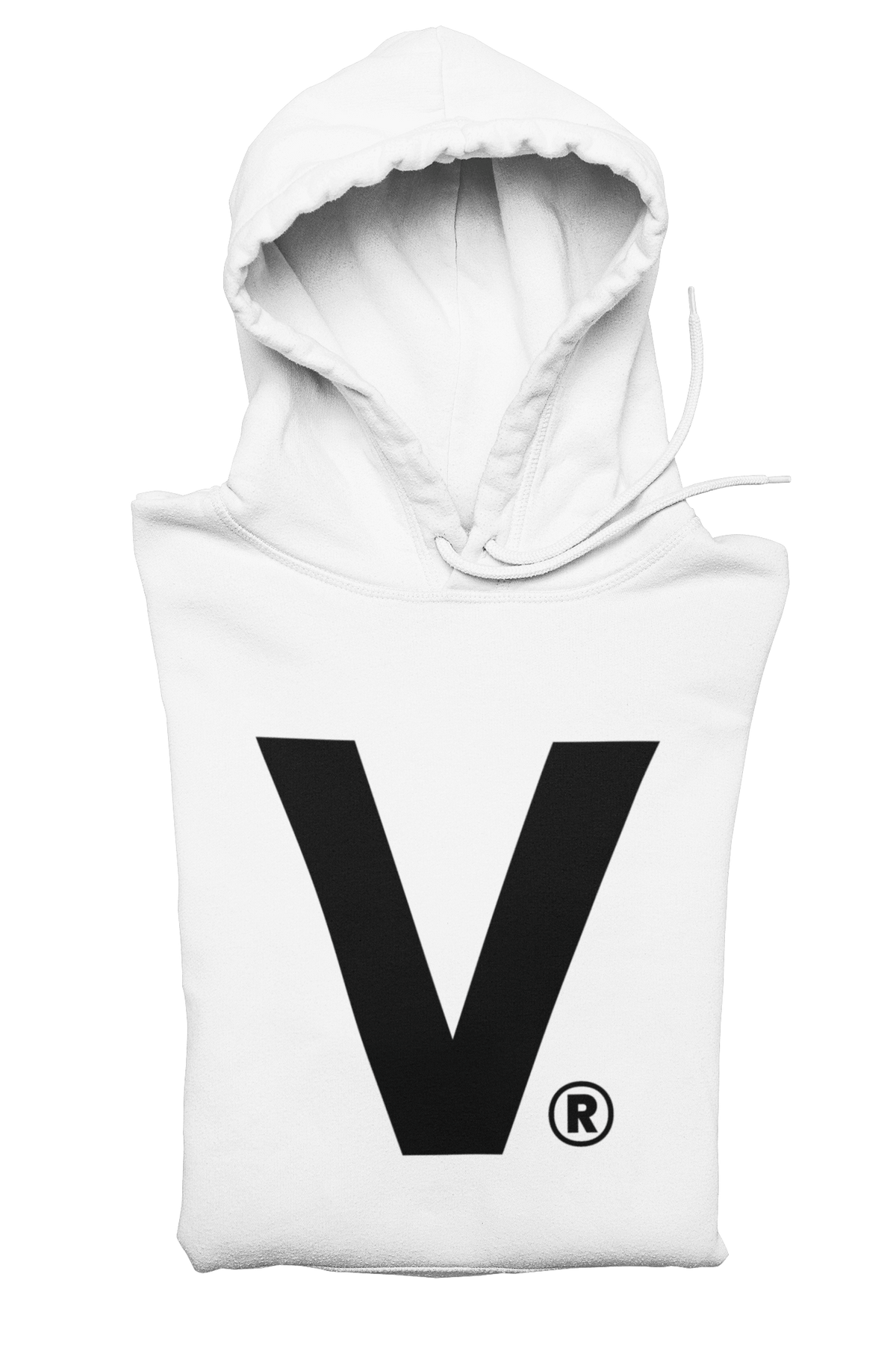 Capital Logo Hoodie White