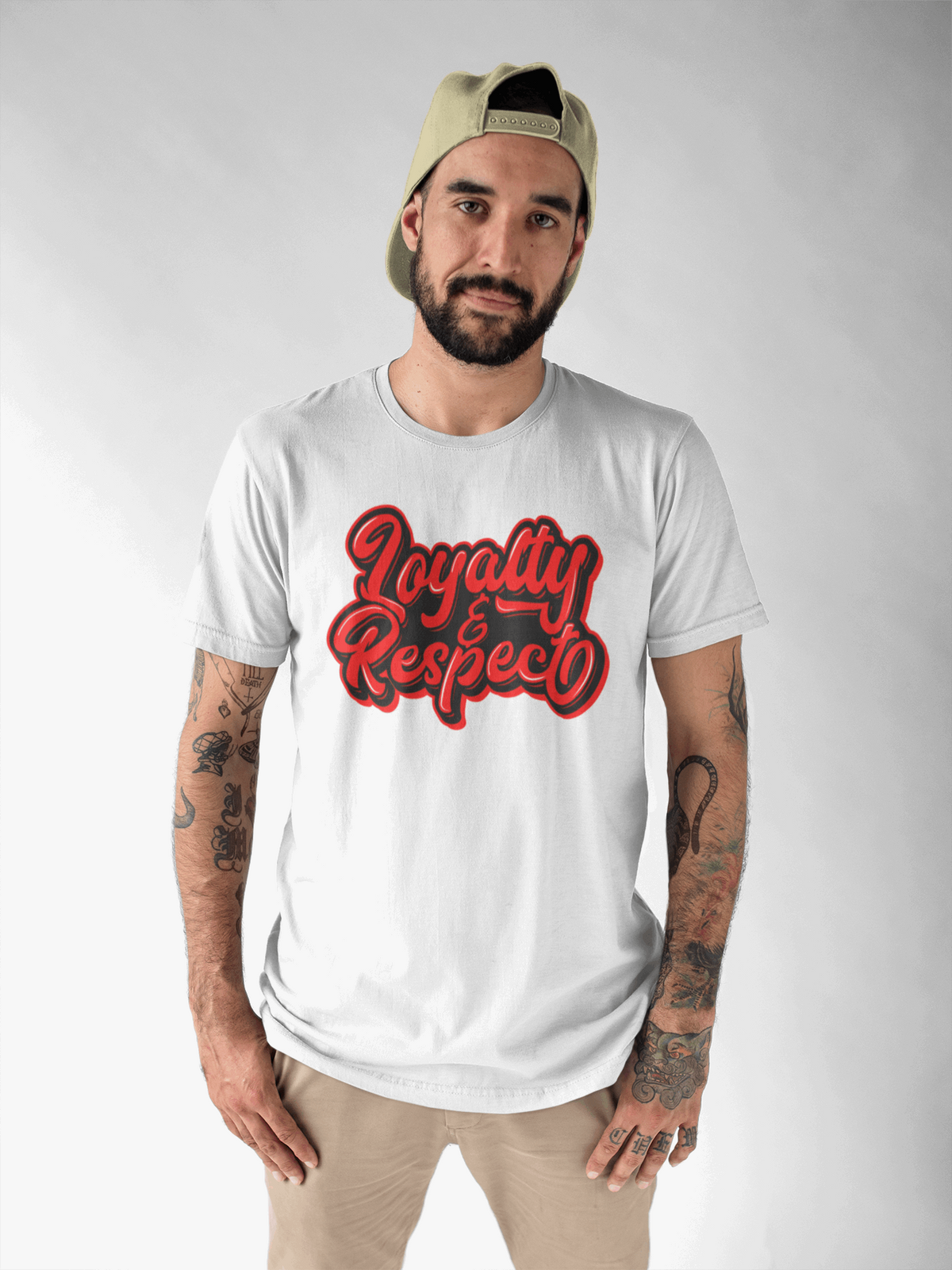 Classic Varcity ® Loyalty &amp; Respect Streetwear Tee