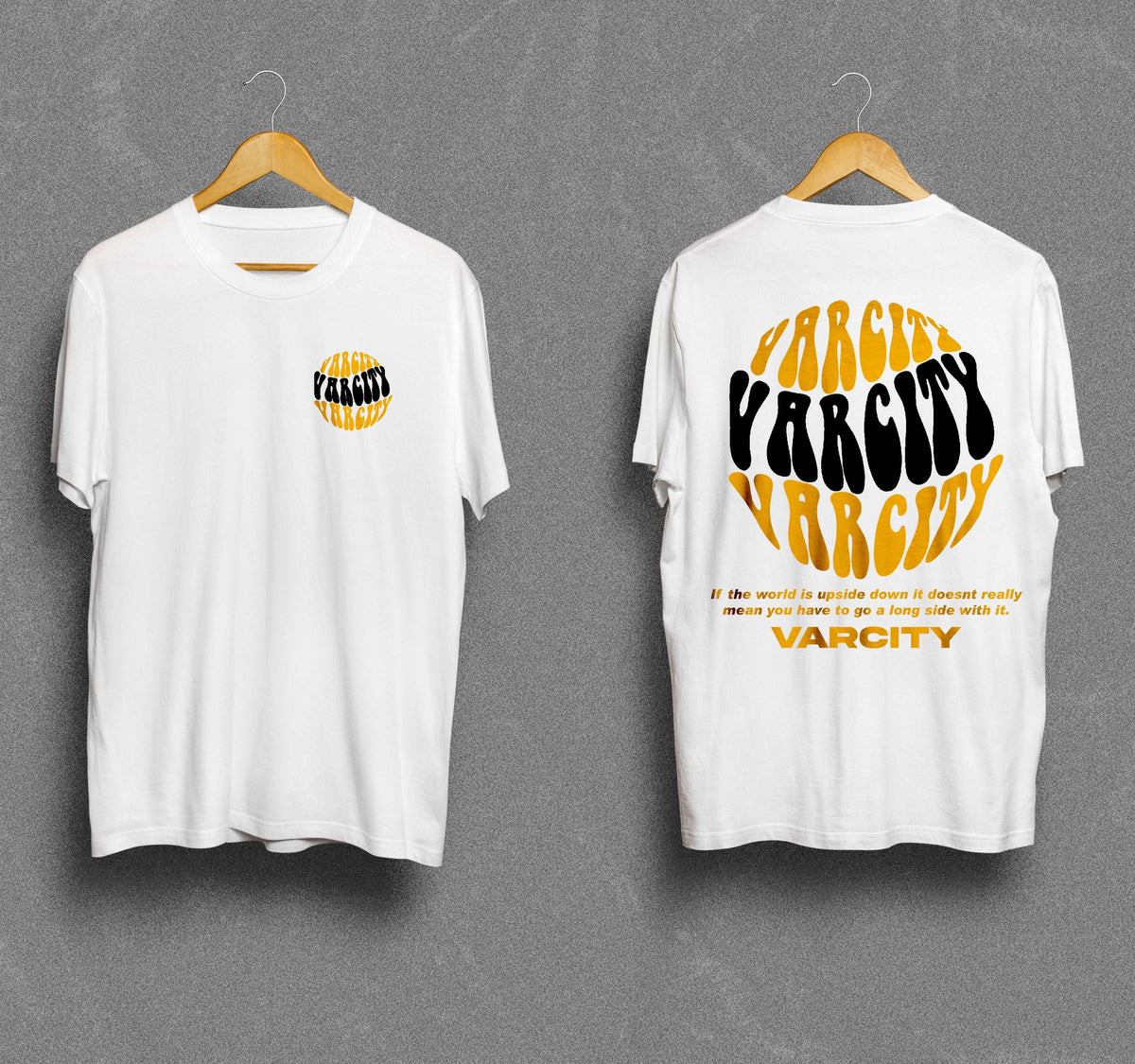 Classic Varcity ® Tri Logo Streetwear Tee