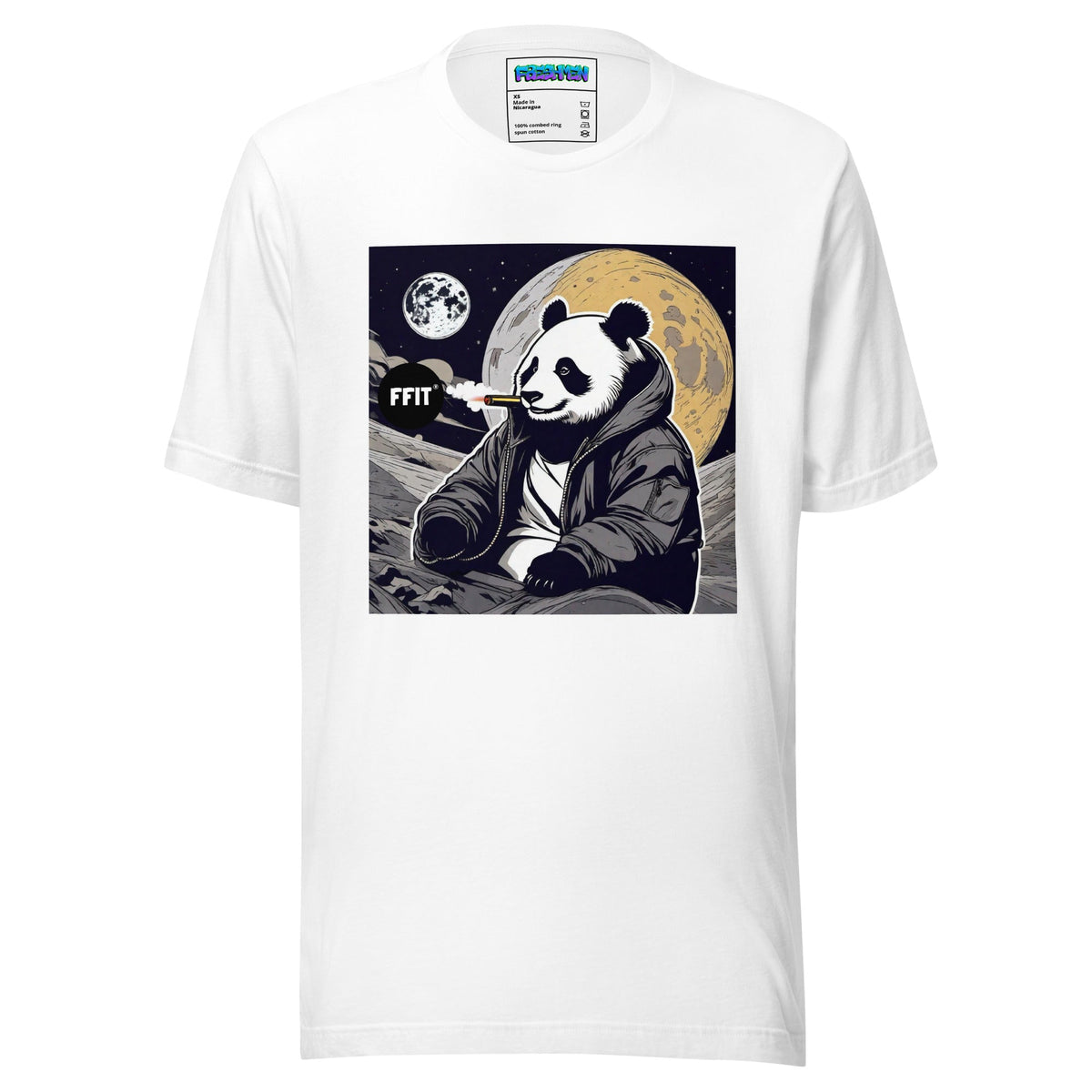 Freshmen FFIT Panda Moon Trip Unisex T-Shirt