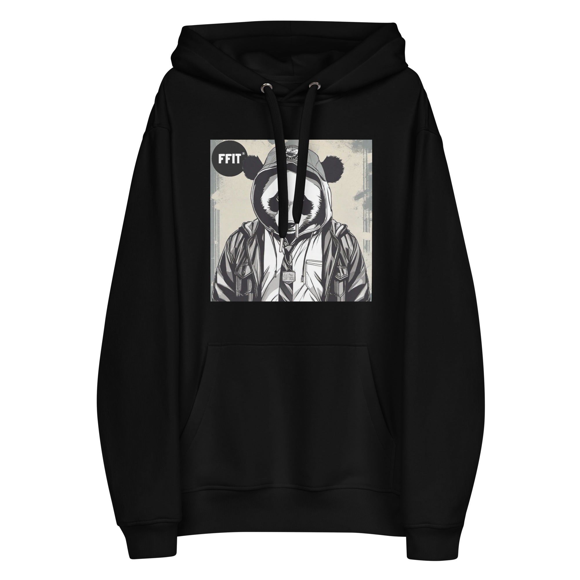 Freshmen FFIT Private School Panda Premium Eco Hoodie