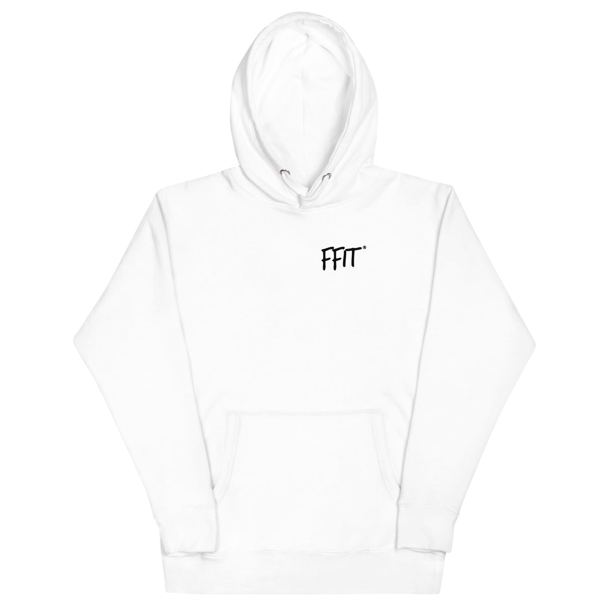 Freshmen FFIT Statement Unisex Hoodie White