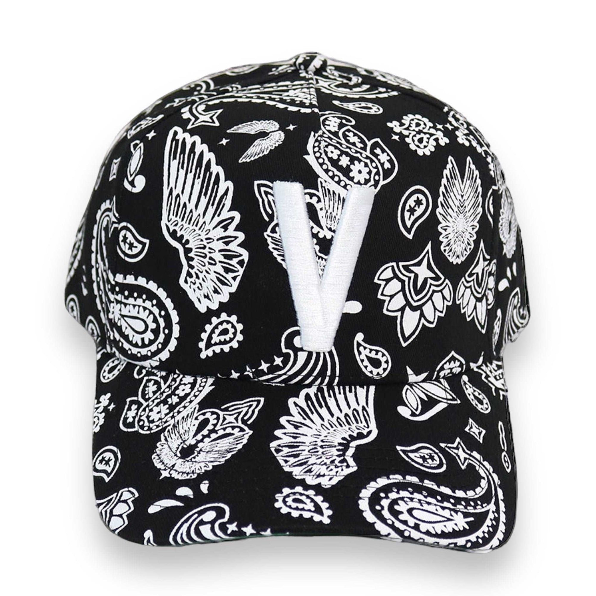  Generation V Paisley Snapback BlackWhite