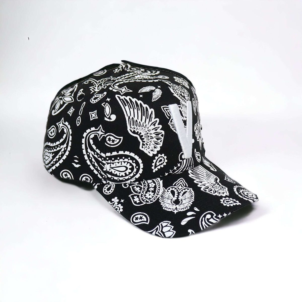  Generation V Paisley Snapback BlackWhite