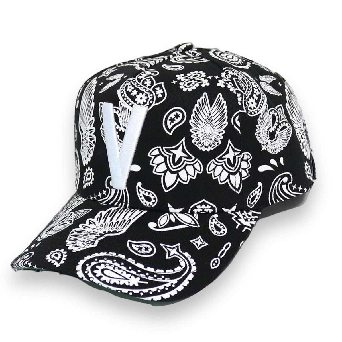  Generation V Paisley Snapback BlackWhite