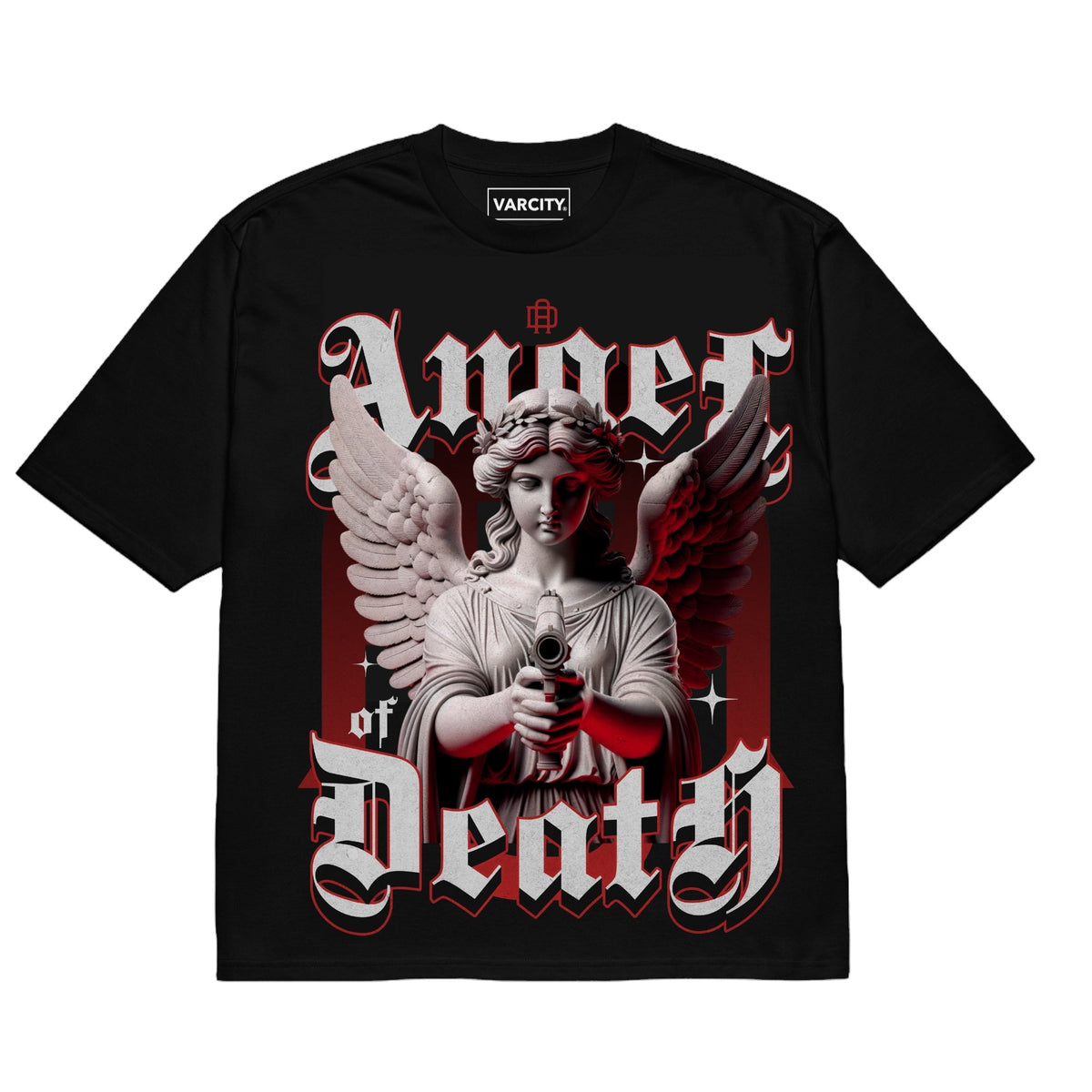 Human Element Angel of Death Premium Graphic Tee Black 