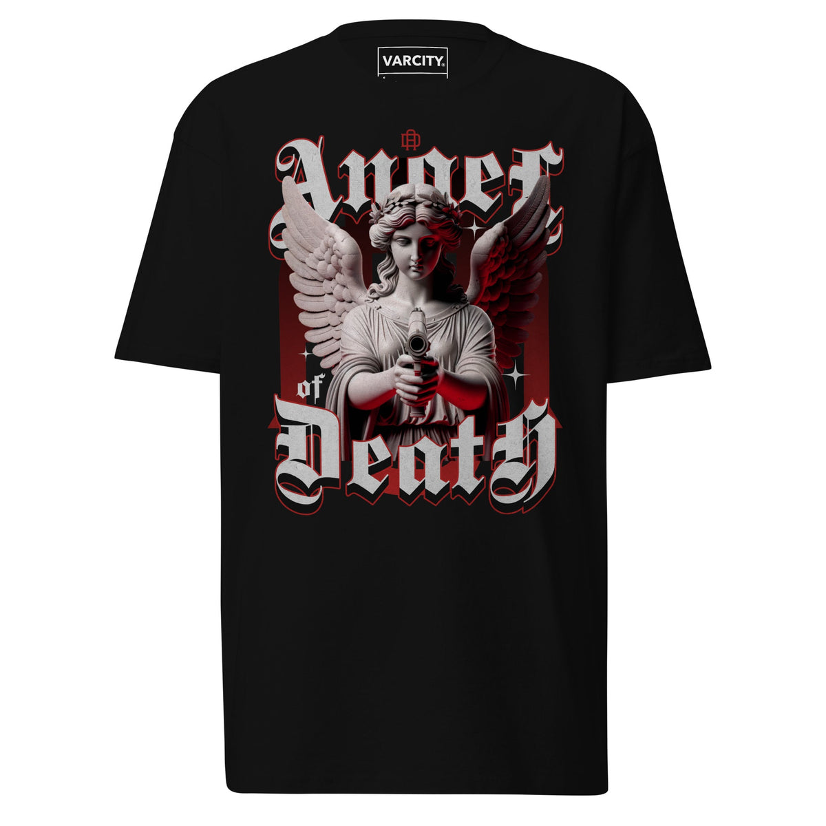 Human Element Angel of Death Premium Graphic Tee Black 