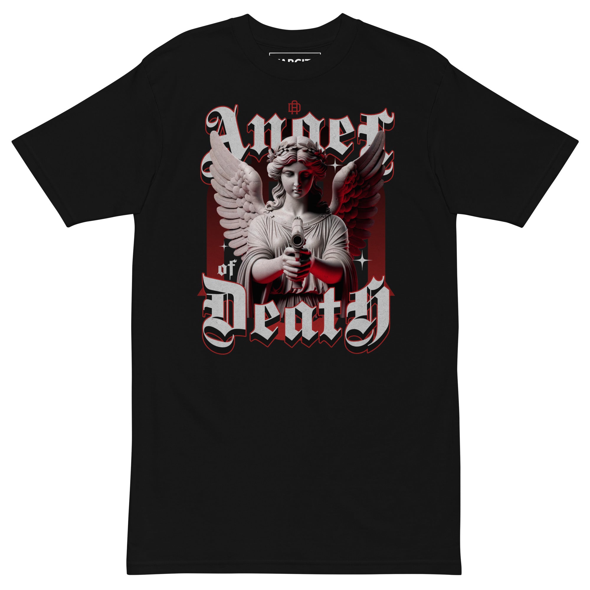 Human Element Angel of Death Premium Graphic Tee Black 