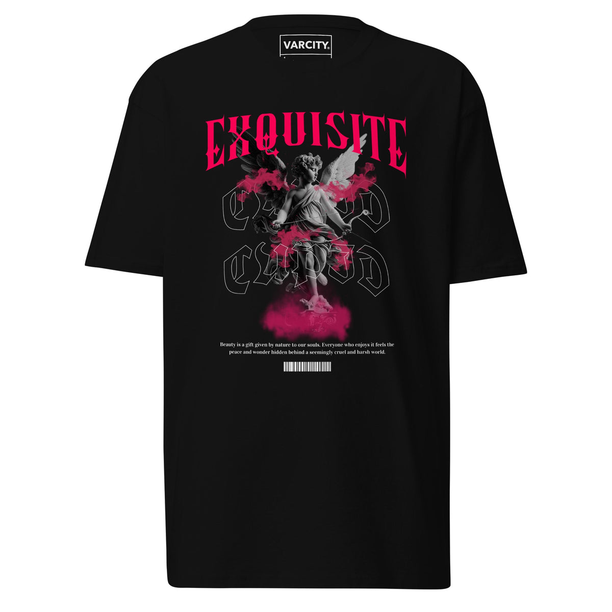 Human Element Exquisite Premium Graphic Tee Black