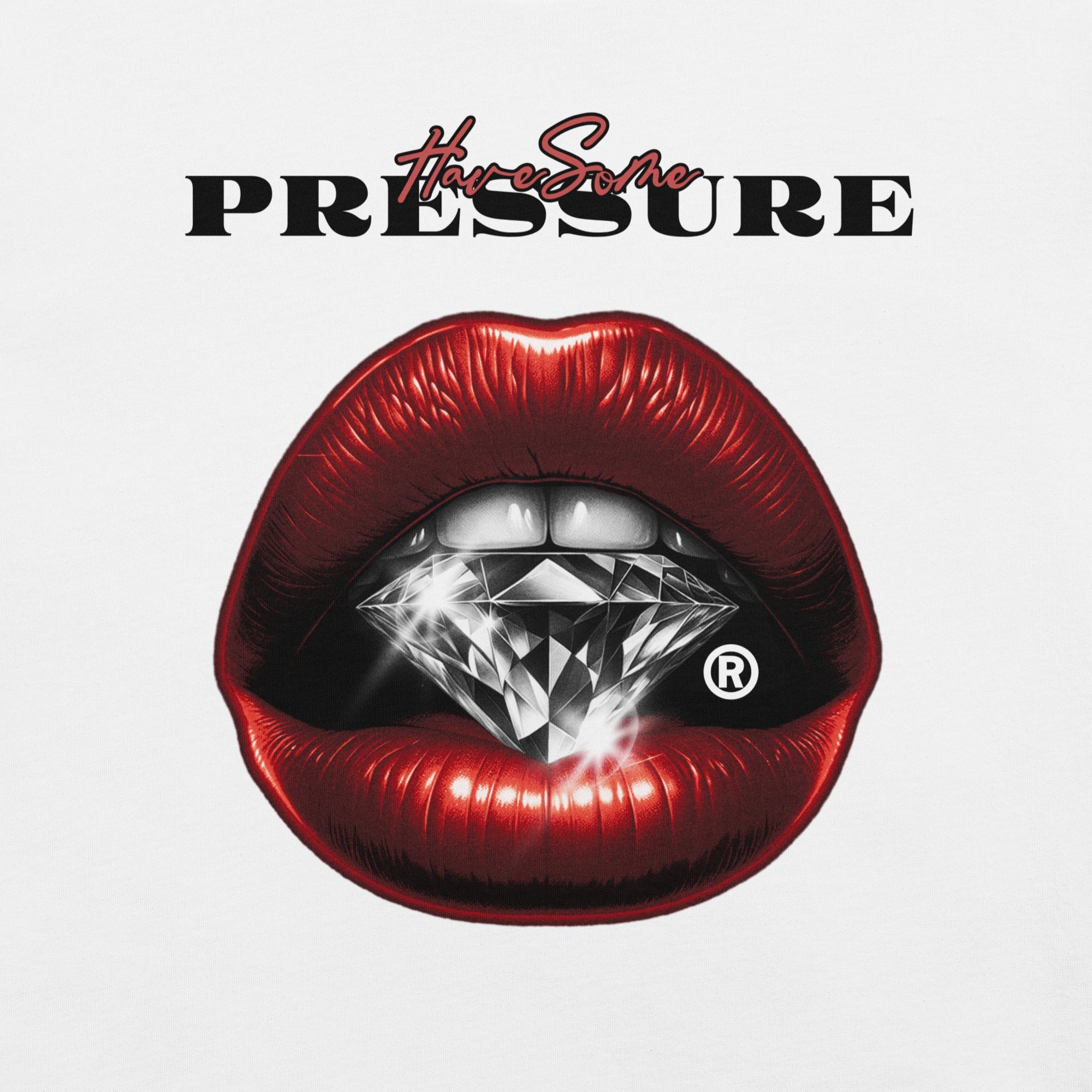 Human Element Have Some Pressure Graphic Premium T-Shirt White