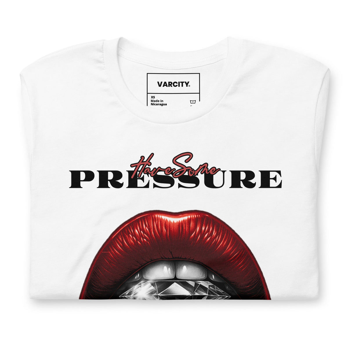 Human Element Have Some Pressure Graphic Premium T-Shirt White