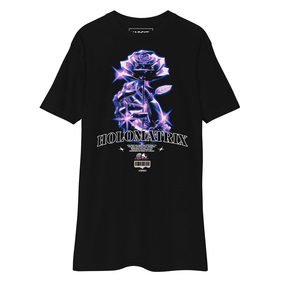 Human Element Holomartrix Premium Graphic Tee Black