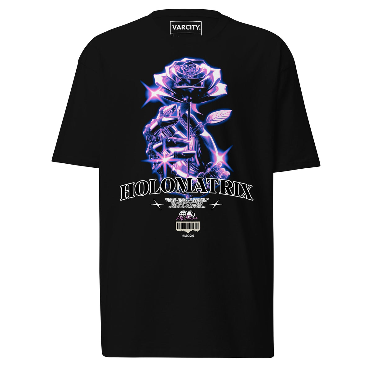 Human Element Holomartrix Premium Graphic Tee Black