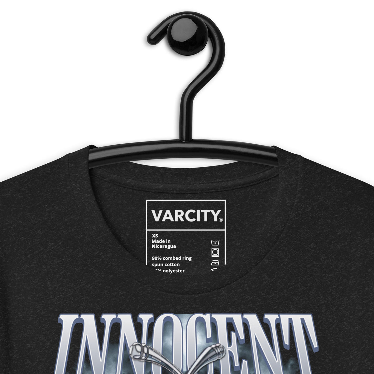 Human Element Innocent Graphic Premium T-Shirt Black