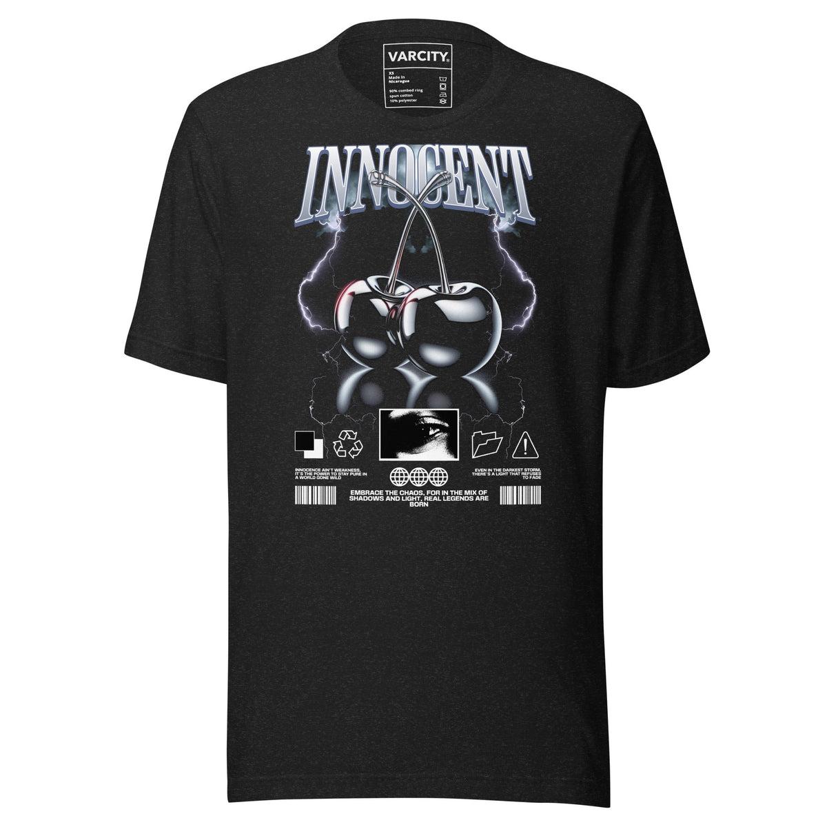 Human Element Innocent Graphic Premium T-Shirt Black