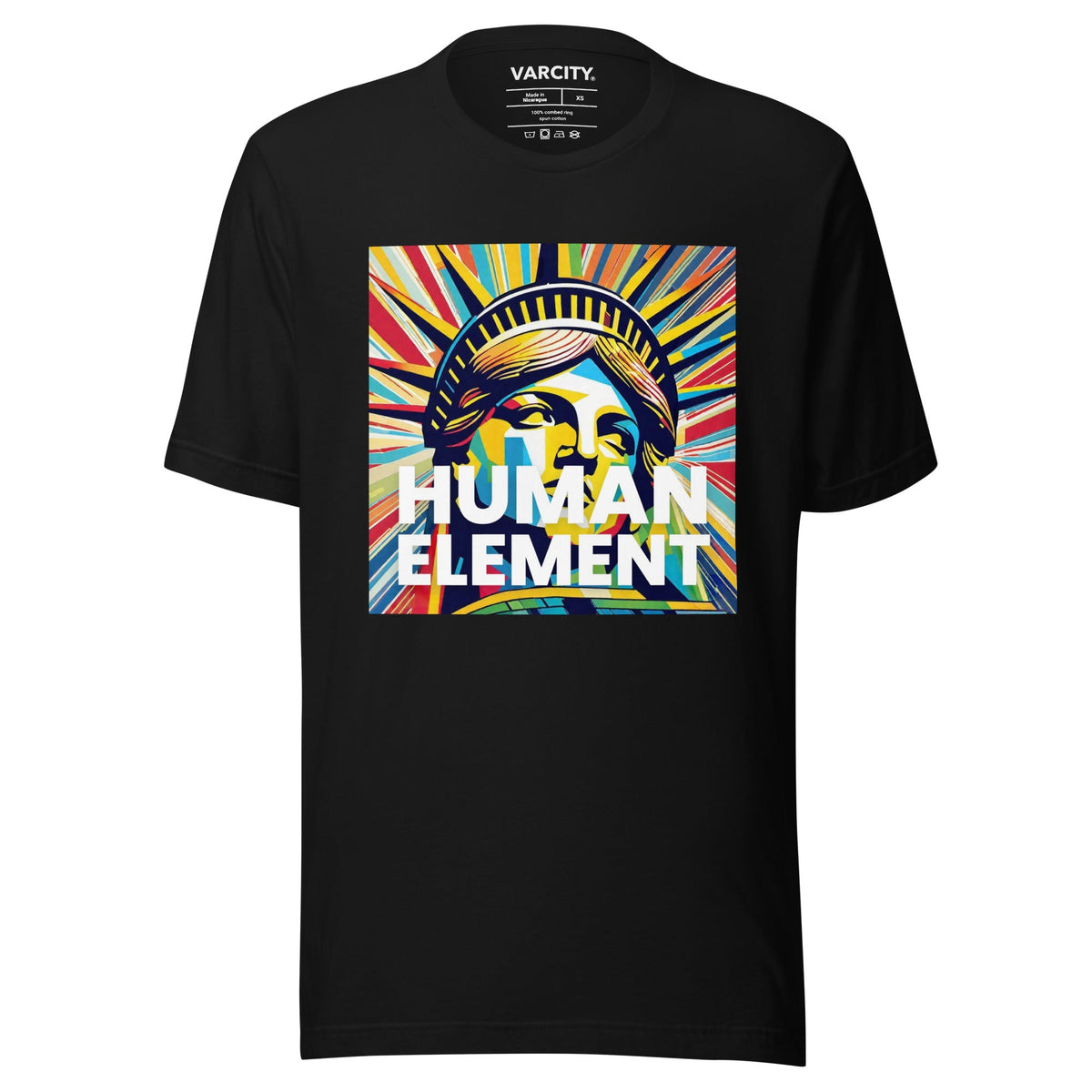 Human Element Statue Of Liberty Unisex T-Shirt