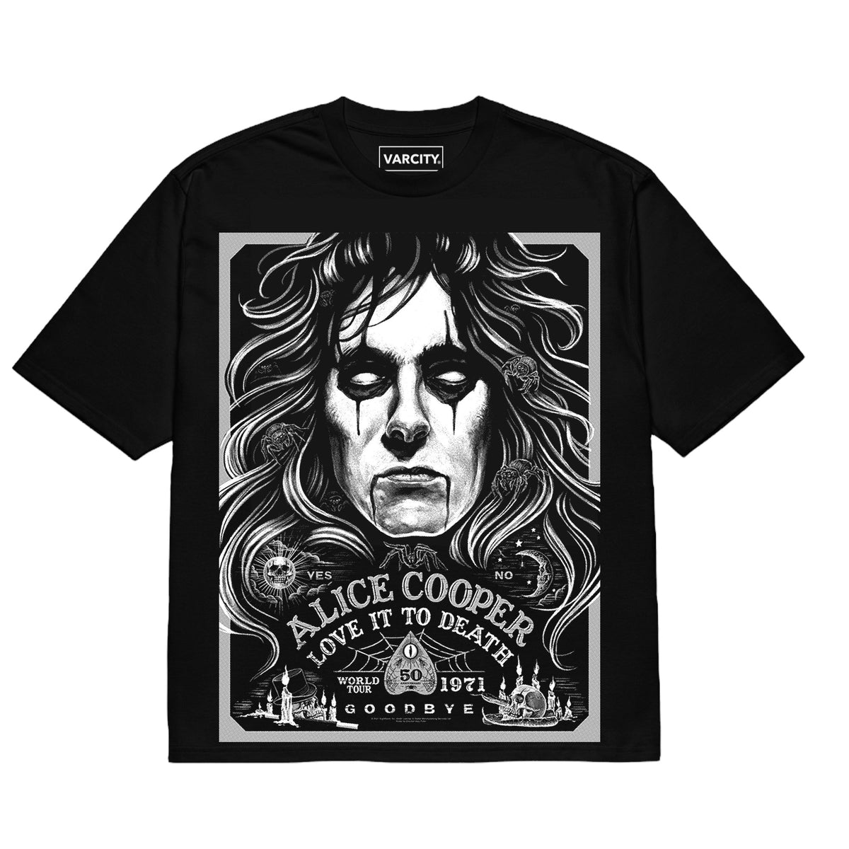 Human Element x Alice Cooper Premium Graphic Tee Black