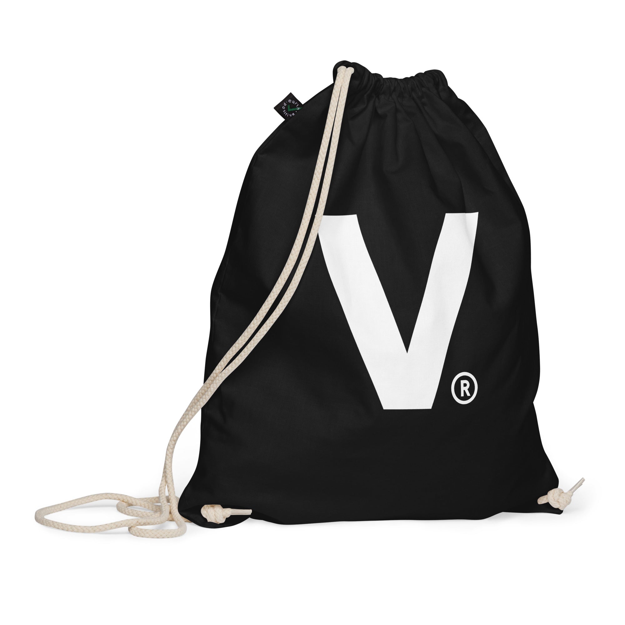 Varcity Iconic V Organic Cotton Drawstring Bag