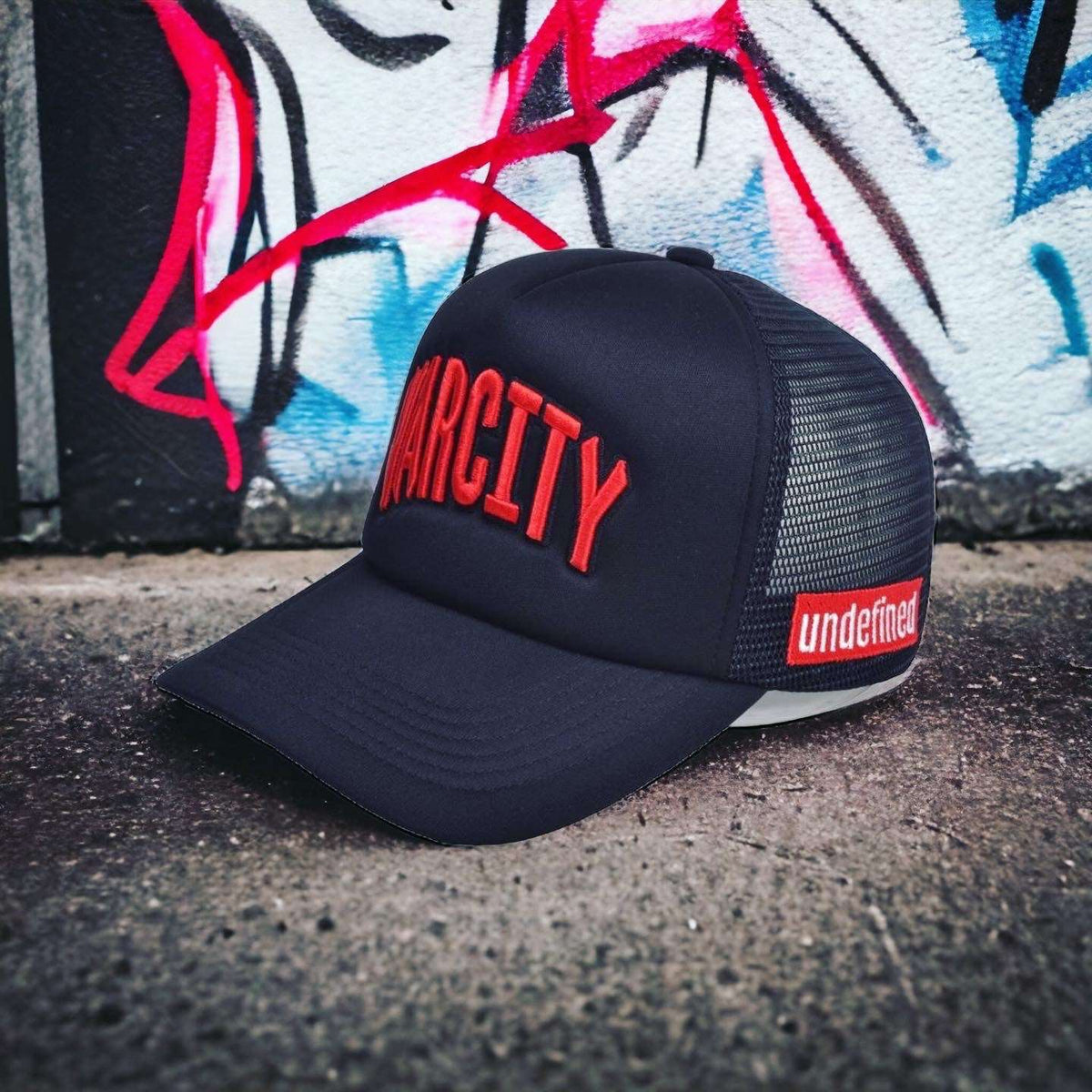 Signature Varcity ® Trucker Cap Black