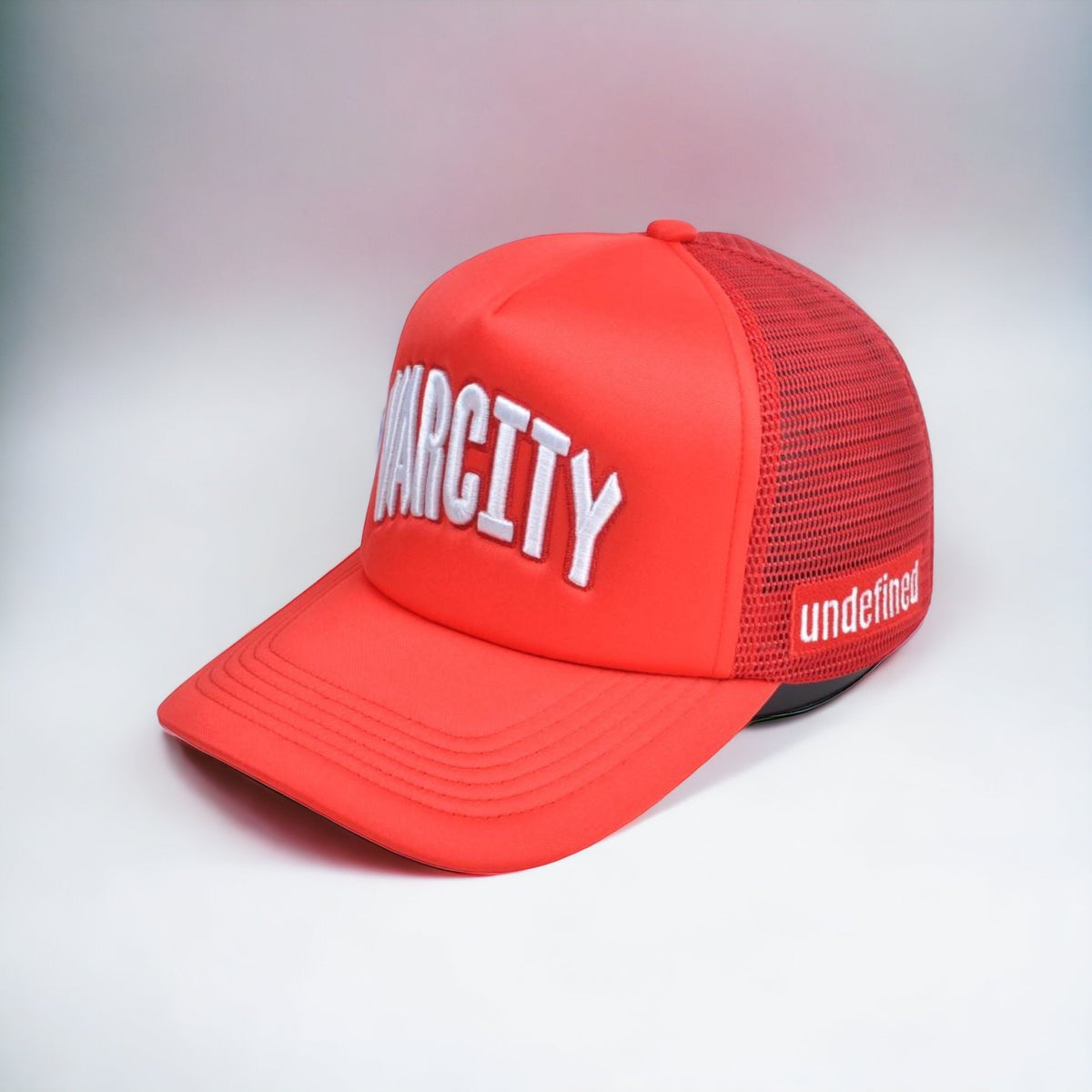 Signature Varcity ® Trucker Cap Scarlet