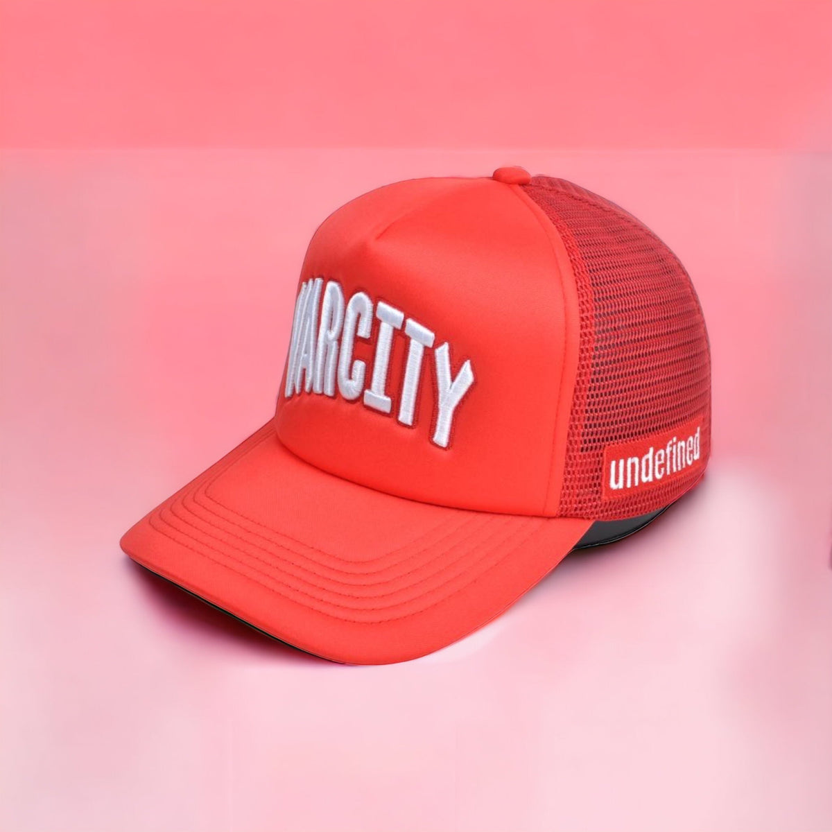 Signature Varcity ® Trucker Cap Scarlet