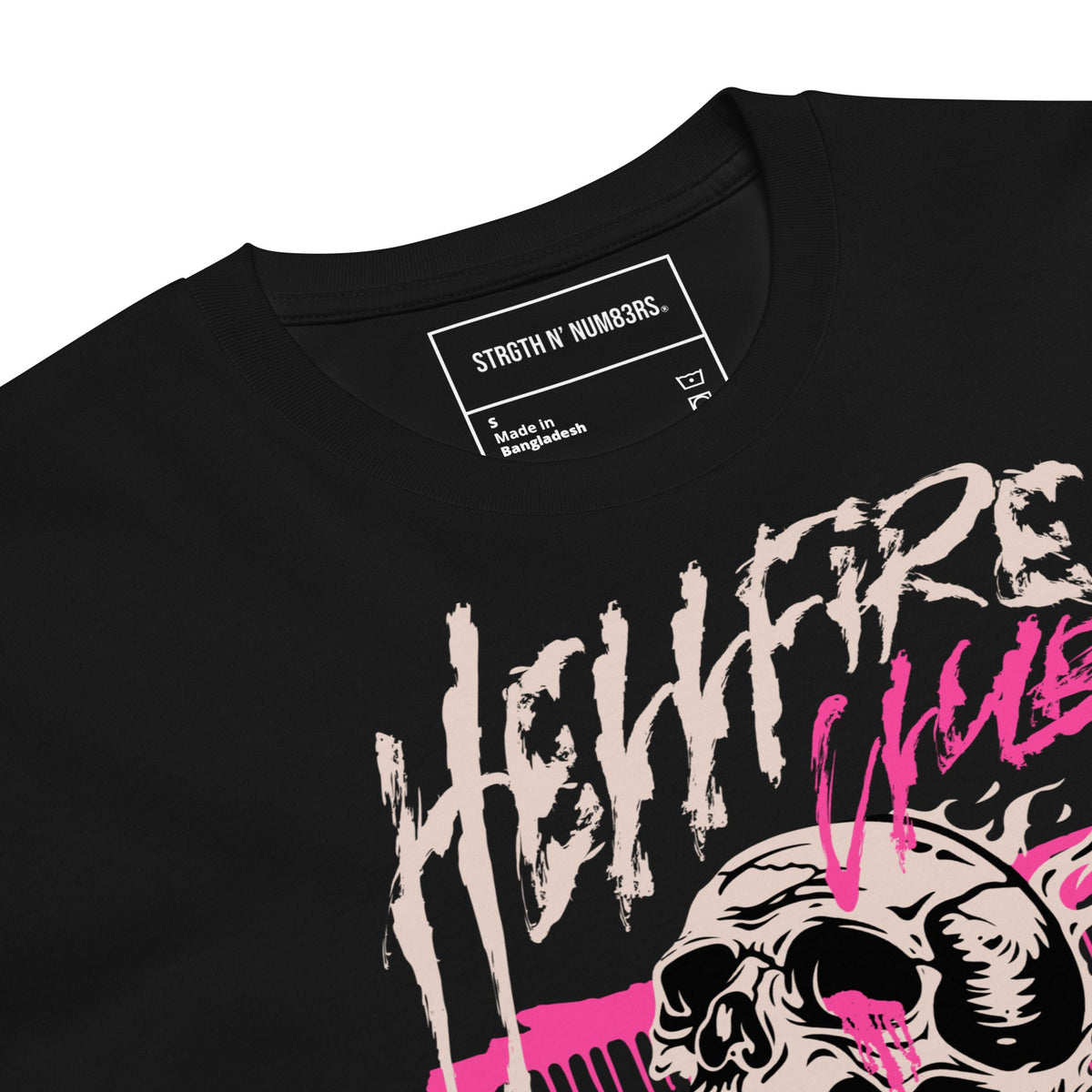 STRGTH N NUM83RS Hellfire Club Premium T-Shirt Black