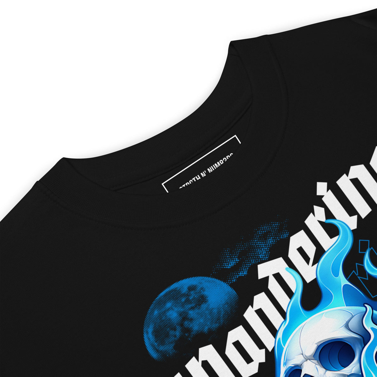 STRGTH N NUM83RS Wondering Souls Premium Graphic Tee Black