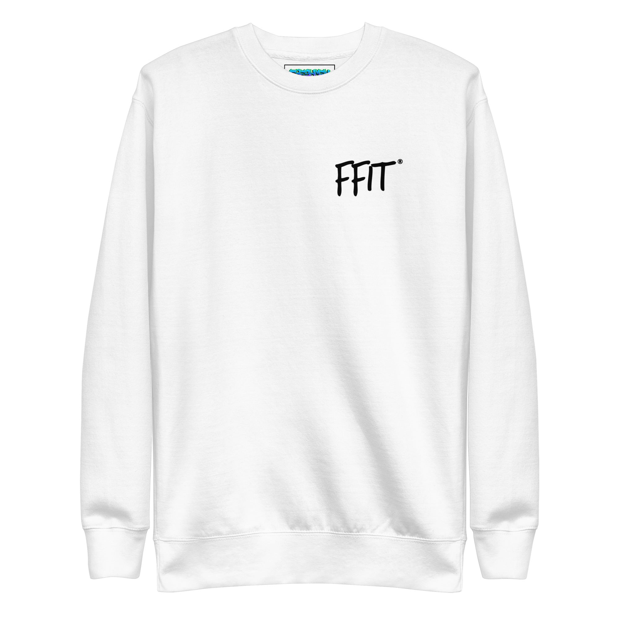 Freshmen FFIT Statement Unisex Sweatshirt White